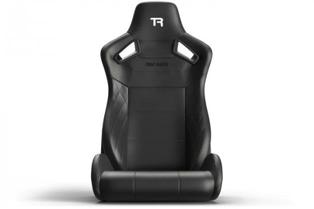 St Racer Chair Trak Racer Reclining Simulator Stol Sort | SIMRACING AS
